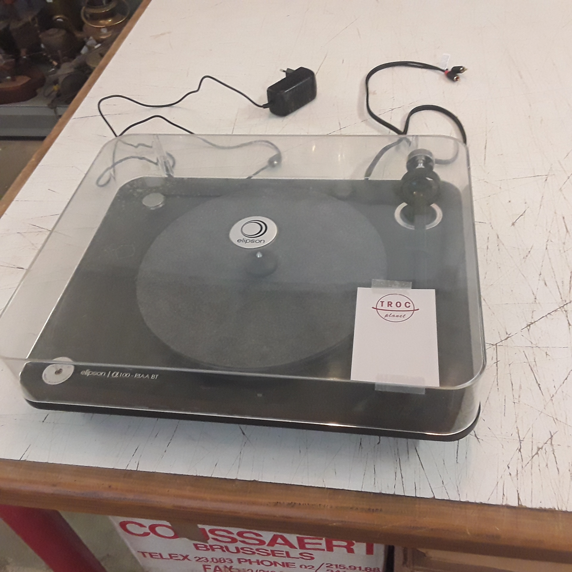 <p>Platine Elipson 100-RIAA BT<br />150,00 € T.T.C<br /><a href="/Article/122169?type=depose" style="color:white;" target="_blank">Lien vers l&#39;article</a></p>