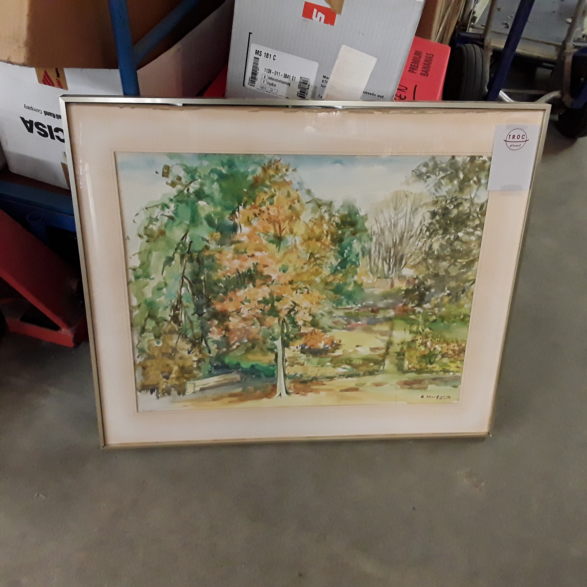 <p>Peinture Heupgen paysage<br />automnal<br />60,00 € T.T.C<br /><a href="/Article/121480?type=depose" style="color:white;" target="_blank">Lien vers l&#39;article</a></p>
