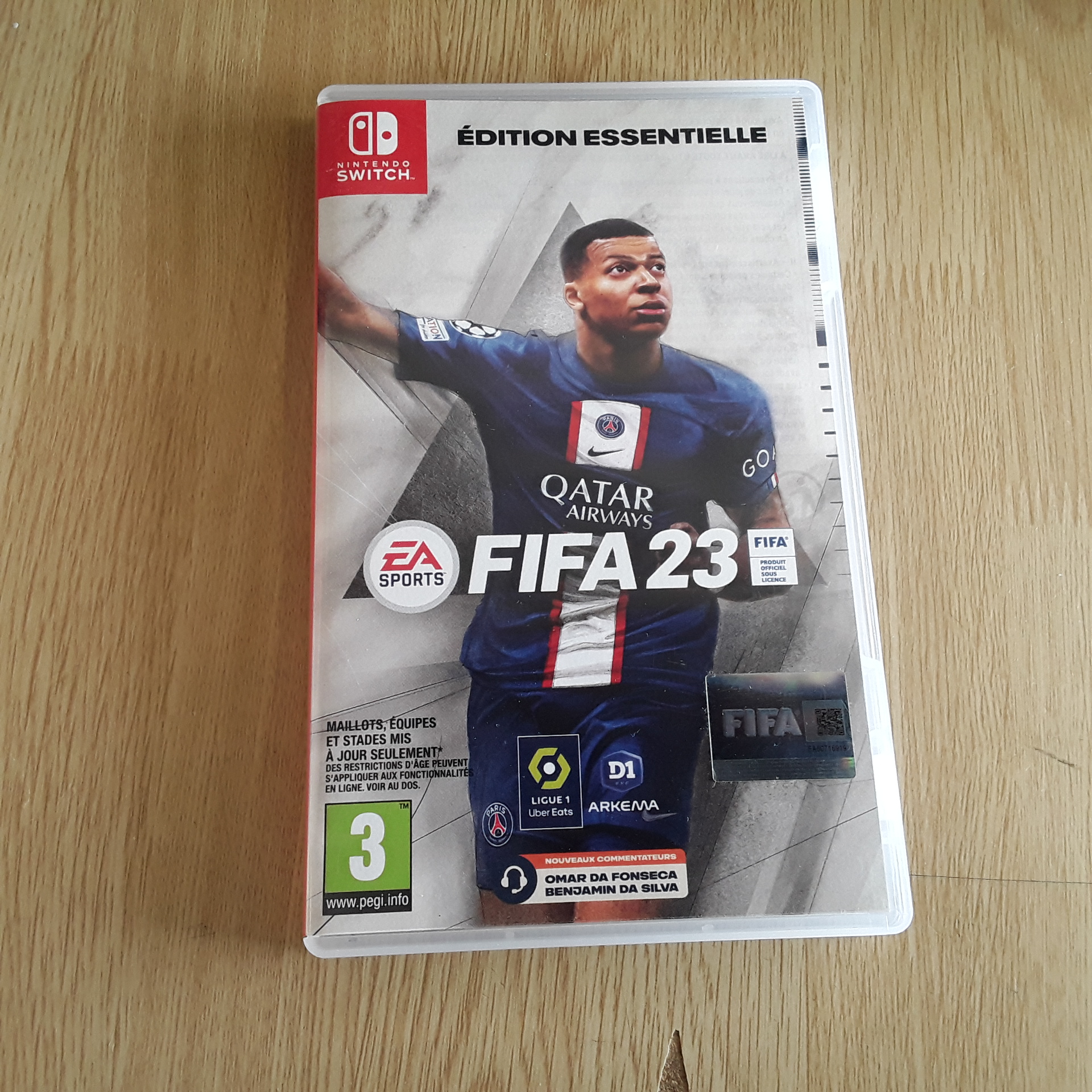 <p>Jeu Switch Fifa 23<br />12,00 € T.T.C<br /><a href="/Article/122593?type=depose" style="color:white;" target="_blank">Lien vers l&#39;article</a></p>