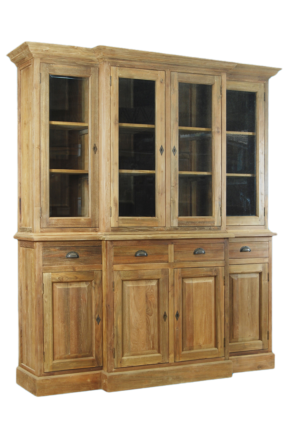 <p>Deux-corps vitré 68-VCL<br />Teck 180 x 40/35 x H 220 Cm<br />1 599,00 € T.T.C<br /><a href="/Article/2784?type=neuf" style="color:white;" target="_blank">Lien vers l&#39;article</a></p>