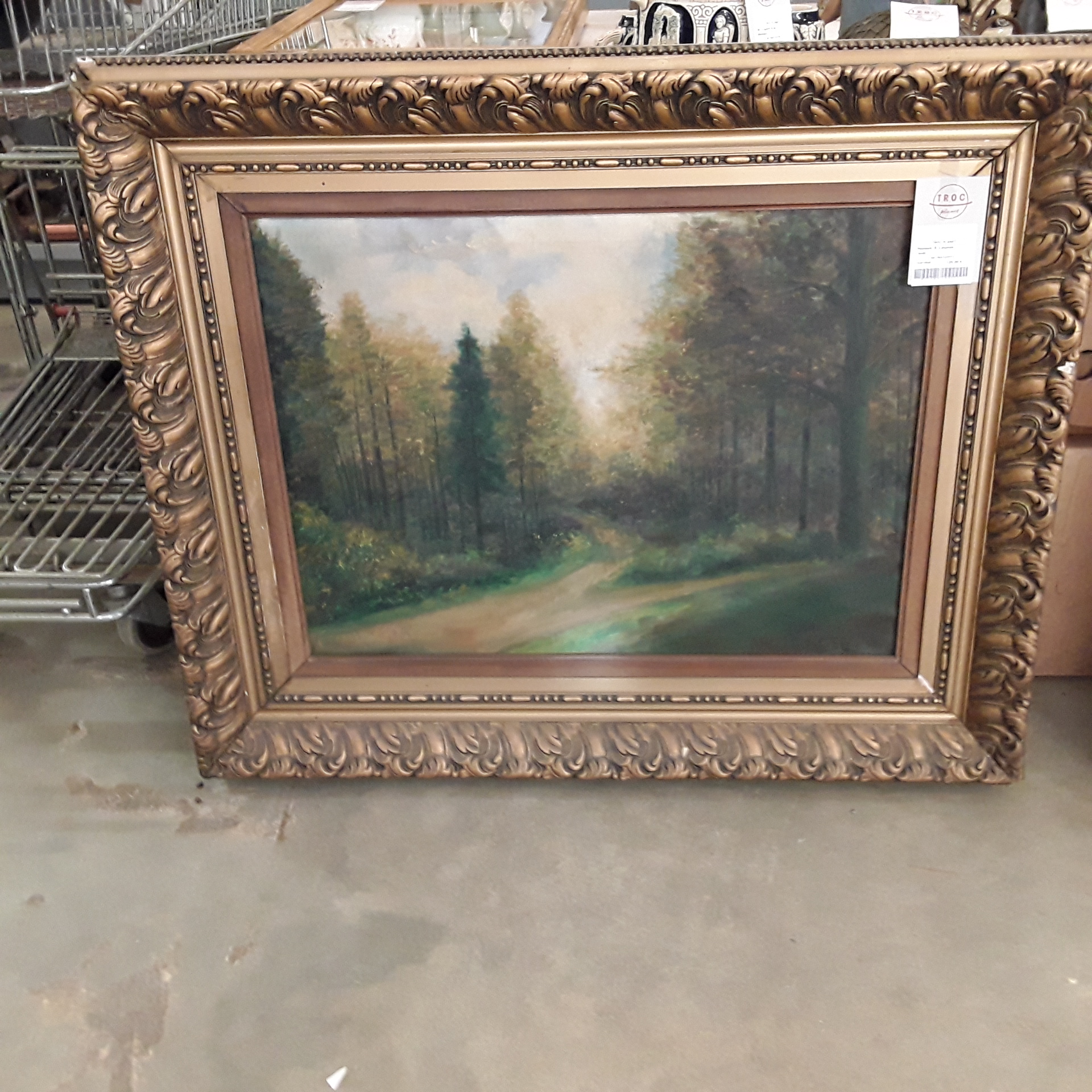 <p>Peinture  S. Liégeois<br /> forêt<br />125,00 € T.T.C<br /><a href="/Article/123111?type=depose" style="color:white;" target="_blank">Lien vers l'article</a></p>