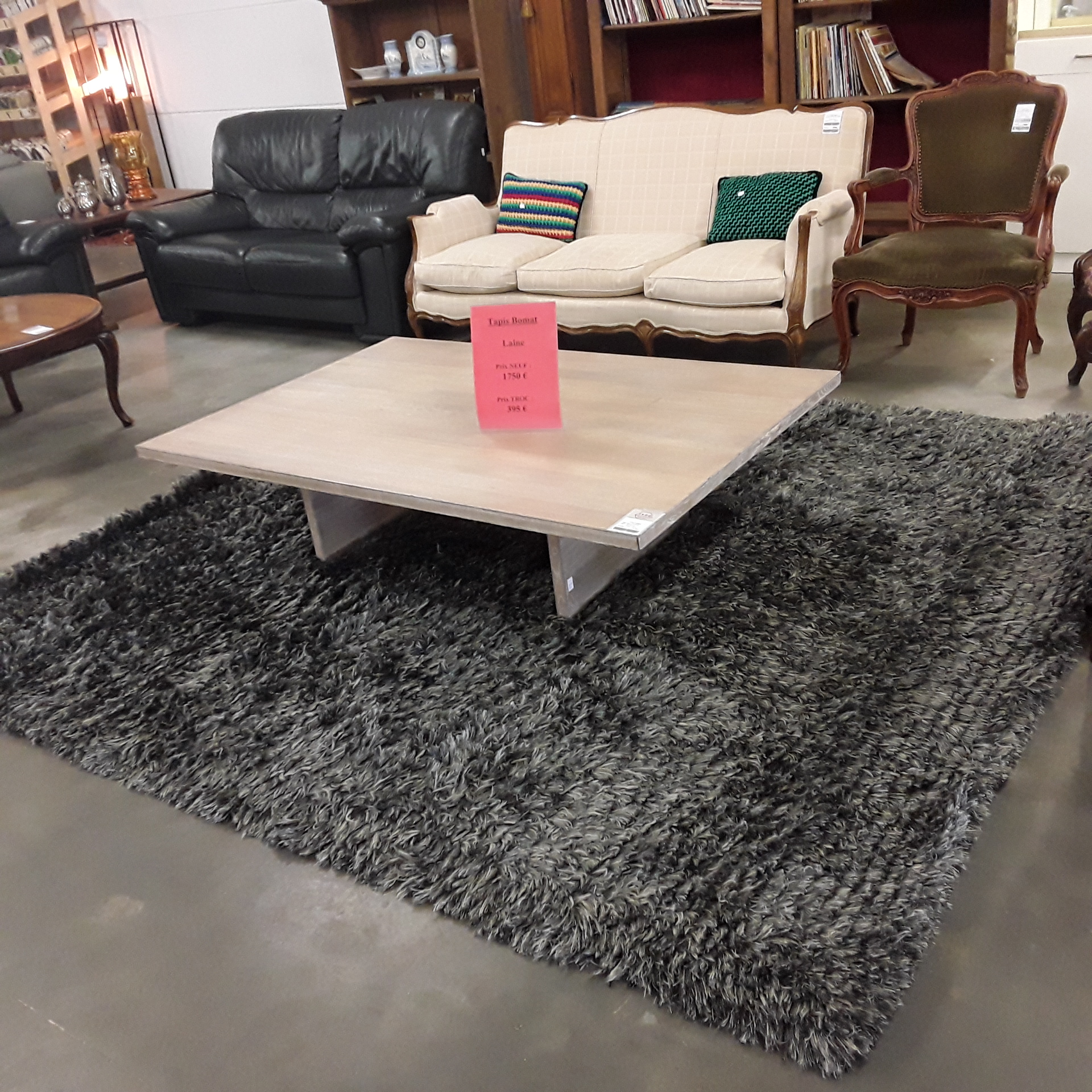<p>Tapis 230 * 250 Cm <br />laine<br />158,00 € T.T.C<br /><a href="/Article/119840?type=depose" style="color:white;" target="_blank">Lien vers l&#39;article</a></p>