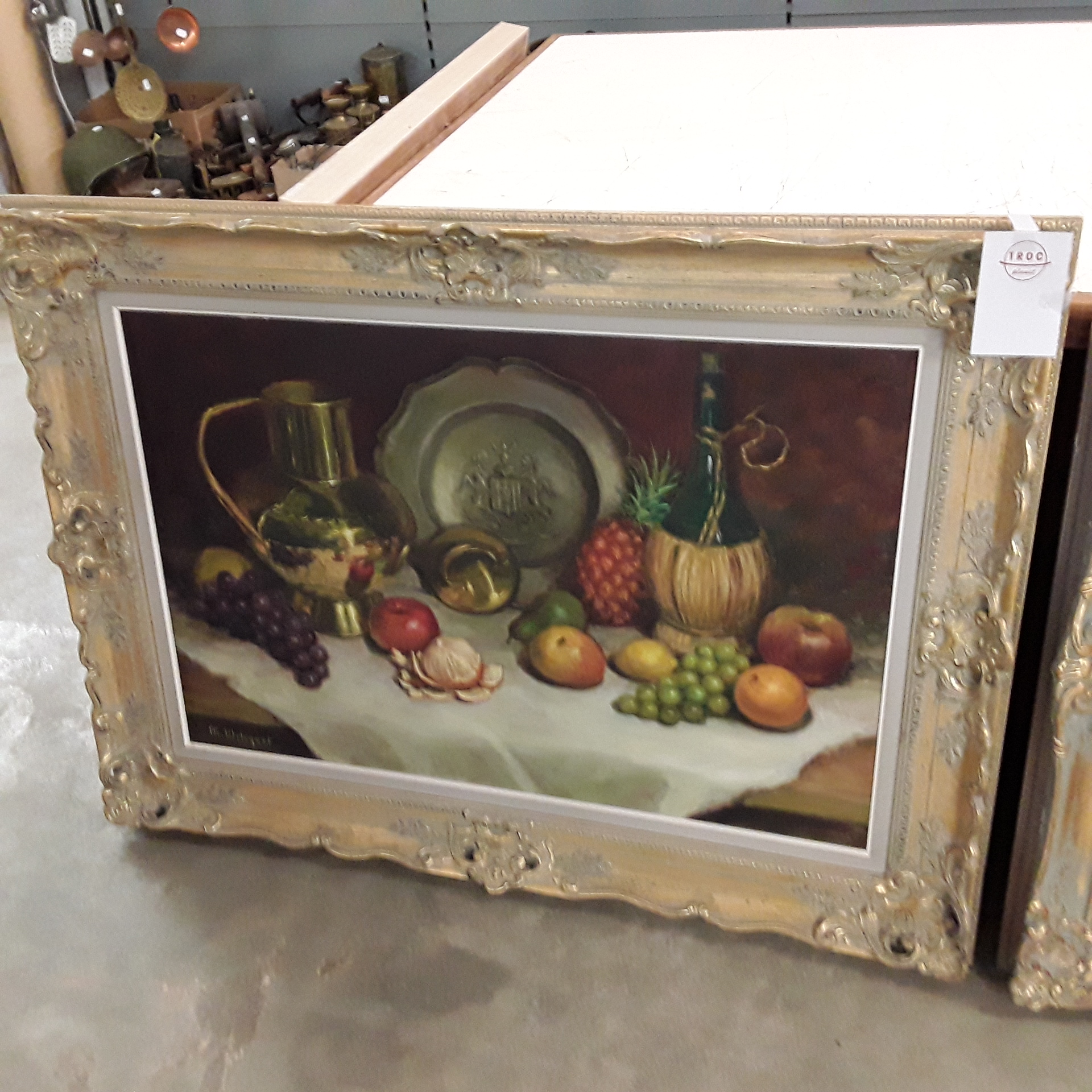 <p>Peinture Wiliquet cruche<br />fruits assiette<br />75,00 € T.T.C<br /><a href="/Article/121474?type=depose" style="color:white;" target="_blank">Lien vers l&#39;article</a></p>