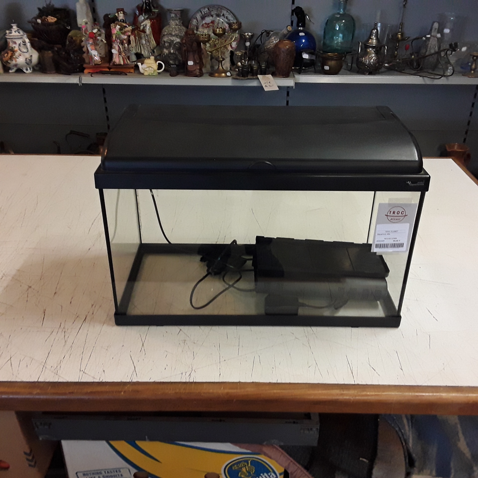 <p>Aquarium 60L <br />+pompe + eclairage<br />60,00 € T.T.C<br /><a href="/Article/123228?type=depose" style="color:white;" target="_blank">Lien vers l'article</a></p>