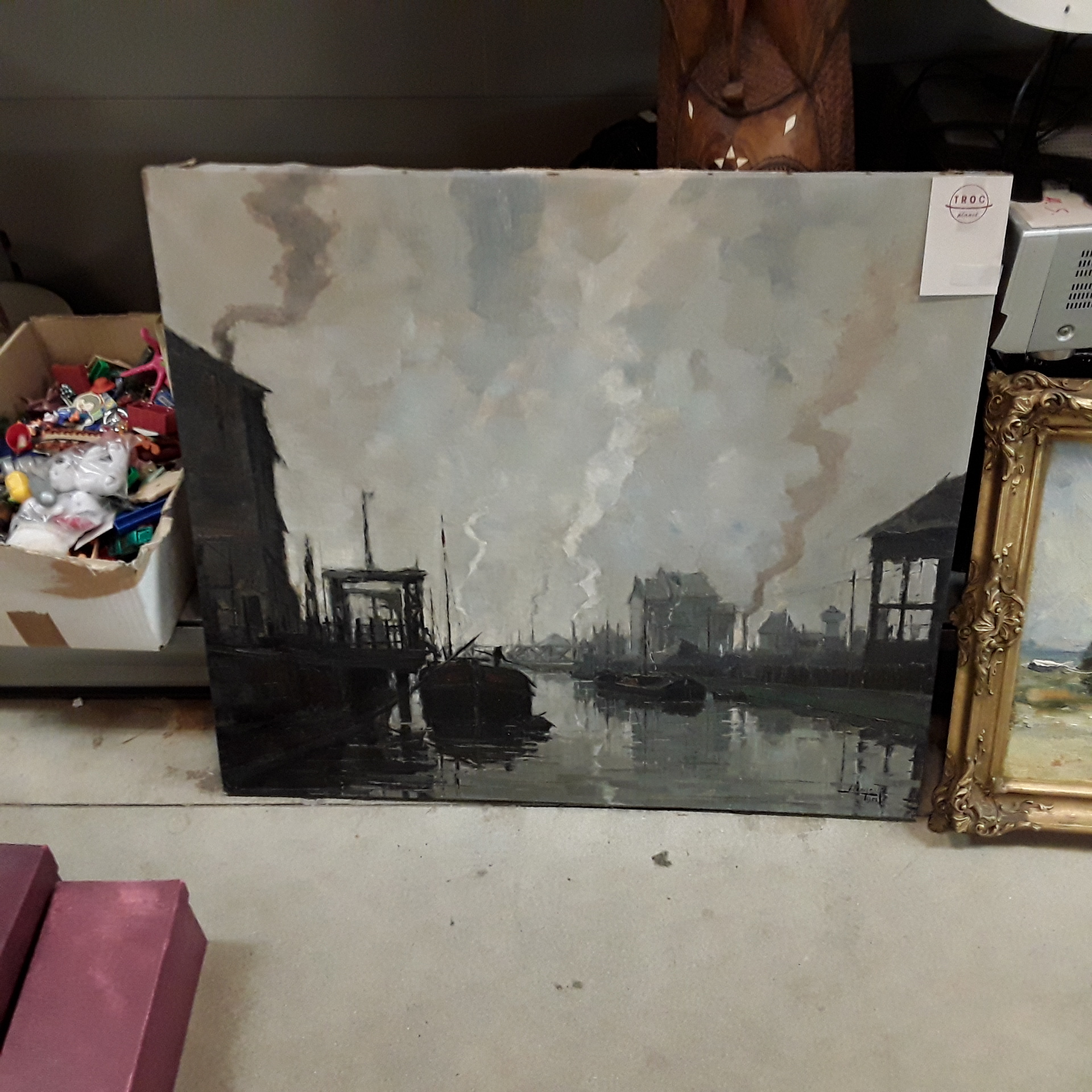 <p>Tableau Quai industriel<br />J. Lemaitre<br />200,00 € T.T.C<br /><a href="/Article/122872?type=depose" style="color:white;" target="_blank">Lien vers l&#39;article</a></p>