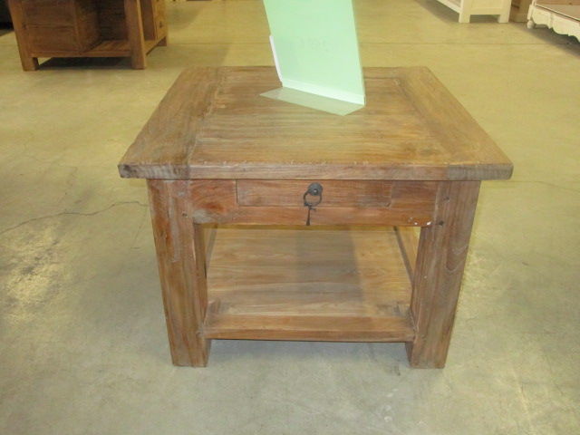 <p>Table de salon teck 1 tiroir<br />60 x 60 x H 45 Cm 10284 DK<br />259,00 € T.T.C<br /><a href="/Article/2518?type=neuf" style="color:white;" target="_blank">Lien vers l&#39;article</a></p>