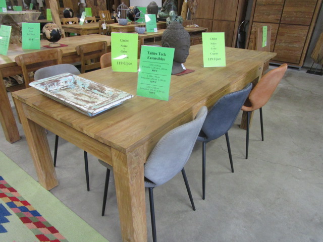 <p>Table extensible Teck<br />180 x 90 (Extens 230-280)<br />1 199,00 € T.T.C<br /><a href="/Article/3782?type=neuf" style="color:white;" target="_blank">Lien vers l&#39;article</a></p>